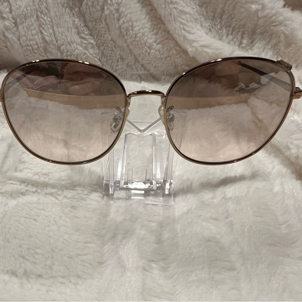 Coach sunglasses gold